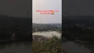 One of the Best Hyderabad TrekSpots Revealed!🌄#trekking#shorts #trending#viral #youtubeshorts