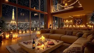 Relaxing Piano Jazz with Rhythmic Changes | Calm Work & Study in the City Night