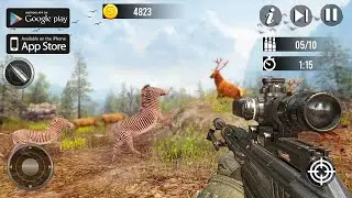 Sniper Deer Shooting Hunter Android Gameplay || Wild Animal Sniper Hunting Simulator