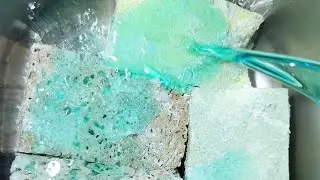 Paste rinse 🚿🧽💤pastydrysponges🫧