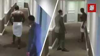 New video of Diddy's brutal assault on Cassie Ventura reveals a security guard responding