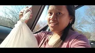 Outdoor Cooking During Winter  (Dried Fish)