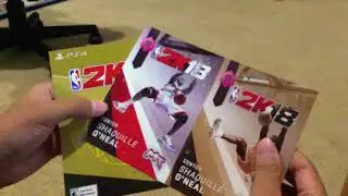 NBA 2K18 LEGEND EDITION GOLD UNBOXING