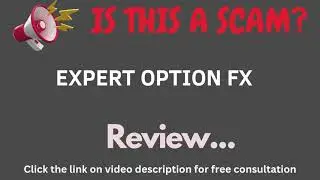 Expertoptionfx.com Review: THIS IS A SCAM? (Expert Option Fx)
