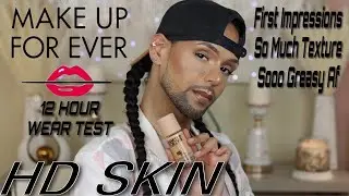 MAKE UP FOREVER HD SKIN UNDETECTABLE FOUNDATION REVIEW | 12 HOUR WEAR TEST | SO GREASY