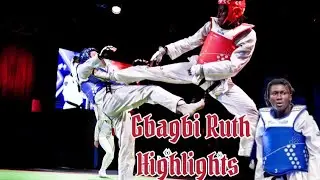 Doubles killer ~Gbagbi Ruth (CIV)~4x African & 1xWorld champion // Highlights