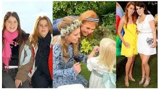 💚🩵🩷Cute And Stylish Princess Eugenie And Princess Beatrice||Beautiful Royal Ladies