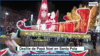 Cabalgata Papa Noel en Santa Pola (24/12/2024)