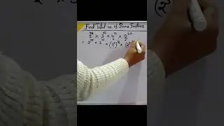 Find Total No.of Prime Factors।।#maths#tricks##trending#viral#video#short#shorts#trend#shortvideo#yt