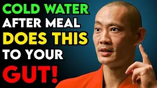 SENIORS, Drink COLD WATER After Meals and Your Digestion Will Slow | Shi Heng Yi