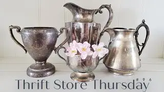 Thrift Store Thursday #96 | Thrifted Silver Collection
