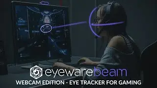 Beam Eye Tracker by Eyeware - Webcam Eye Tracker For Gaming, Recording & Live Streams