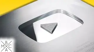 YouTube 100K Subscribers Silver Play Button UNBOXING!