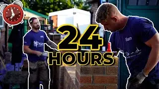 24 Hour Overnight Brick Build Challenge