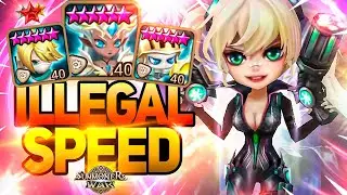 He SHOCKS GUARDIAN PLAYERS with INSANE SPEED - Summoners War