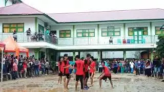 Volly,smansor vs sma 5 kendari ,kena muka buseeeetttt