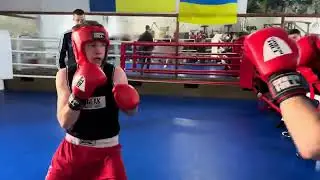 Лисюк Дмитро - Мельник Назар спаринг молодь 70 кг 