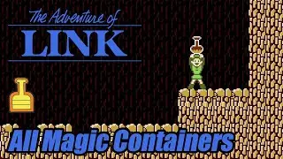 Zelda II: The Adventure of Link - All Magic Containers