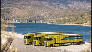 DAF нового поколения - интерьер кабины будущего