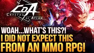 I Did NOT Expect This From An MMO RPG In 2025!  Crystal of Atlan - First Impressions