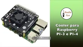 Cooler para Hotspot Raspberry PI-3 e PI-4