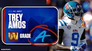 2025 NFL Draft Grades: Commanders receive 'A' for selecting CB Trey Amos at No. 61 overall