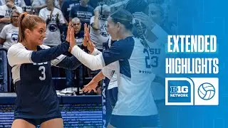 Northwestern at Penn State | Extended Highlights | Big Ten Volleyball | 10/11/2025