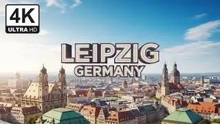 LEIPZIG Walking Tour 🇩🇪 | Germany City Tour | Central Station to Inner City Spring Evening | 4K UHD
