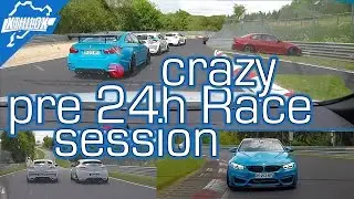 Crazy TF Lap - M3 Crash - M4 Chase - Megane RS + Leon Cupra on N&uuml;rburgring Nordschleife 2,7K