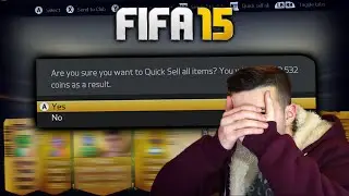 FIFA 15 - 250K NO LOOK DISCARD PACKS! - FIFA 15 RECORD BREAKER MESSI PACK OPENING