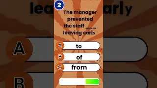 Advanced English Grammar Test #quiz #shots #shortsvideo #shortvideo