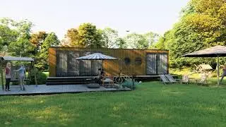 Retire type/Horizon facade Container Homes - KONARKS