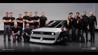 Концепт Audi GT50: ретро-гоночный автомобиль, переосмысленный для будущего.