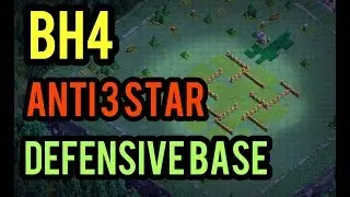Builder Hall 4 Base Anti 3 Star | Clash of Clans