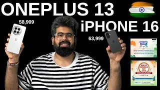 iPHONE 16 vs ONEPLUS 13? which one to buy? Steal deal in Republic day