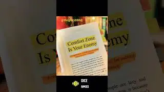 Get Out of Your Comfort Zone!🕰🎯#viral#booktube #reading