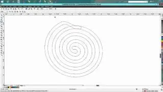 Corel Draw Tips & Tricks Making an Ear Ring with the spiral tool 2