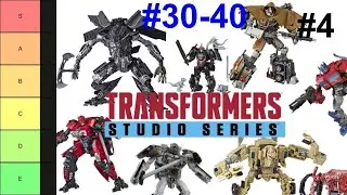 Ranking the first 40 Transformers Studio Series Figures
