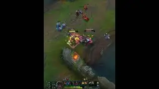 Zed Outsmarts Akshan for Level 1 First Blood 💀 | Govos Midlane IQ Play #Shorts