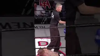 KNOCKOUT after a flurry of haymakers