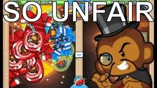 SO UNFAIR! How to beat Professor Evil (week 76) Bloons TD Battles