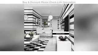 Slide White Black Grey Wallpaper Modern Vertical Stripes Wall Paper TV Background Living Room Wall
