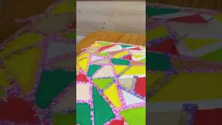 DIY GEOMETRIC ABSTRACT PAINTING #geometricabstractpainting #geometry #painting  #abstract #diy #arts