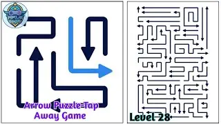 Arrow Puzzle: Tap Away Game Level 28 Gameplay Solution