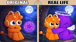 Best TikToks of Incredibox Sprunki: Oren & Durple Under Star Light ✨💔 | Original vs Plush Toys