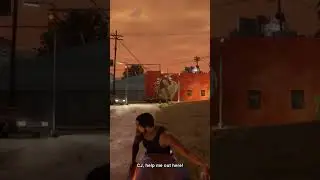 enemy gang helped #gtasanandreas #gta #cj #groove #shorts #definitiveedition #gaming