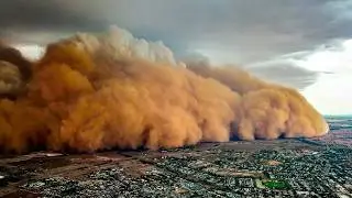 Sandst&uuml;rme: Sand- und Staubwolken auf Video festgehalten!