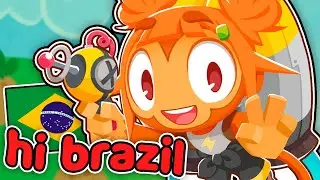 Macaquinha brasileira é avistada no bloons e se chama rosalia ❗✨