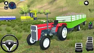 Indian Tractor Simulator 2 - Real Tractor Trolley Cargo Driving In Game - Android GamePlay