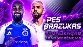 INSANO! FTS 26 SULAMERICANO mod PES BRAZUKAS 100% ATUALIZADO com &Uacute;LTIMAS TRANSFER&Ecirc;NCIAS & Mais